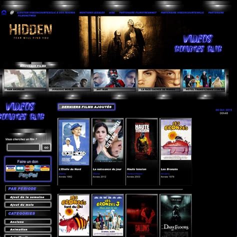Plein de films x complets à voir gratuitement en streaming.
